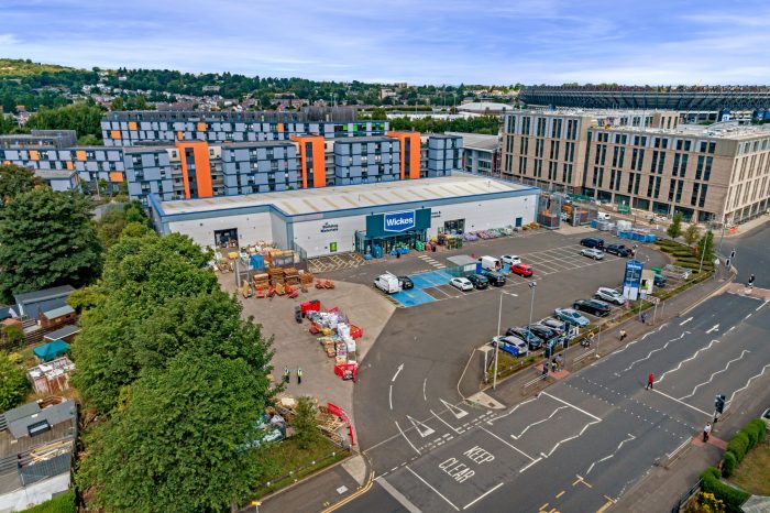 WICKES BUILDING SOLD AFTER COMPETITIVE BIDDING