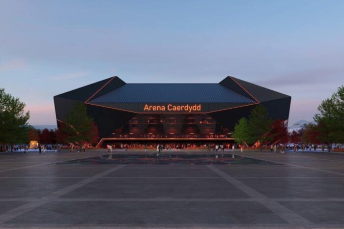 Work on Cardiff’s new indoor arena takes its next step