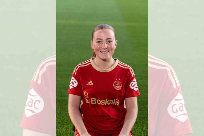 Drumrossie Homes sponsors Aberdeen women's team player