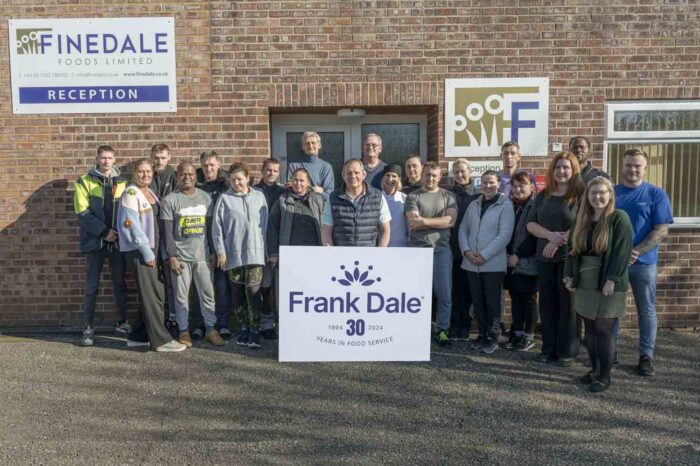 Frank Dale celebrates 30 years in foodservice