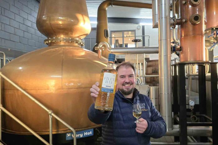 Yorkshire whisky distillery celebrates gold medal for its Flagship spirit