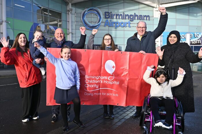 BHX lands Birmingham Children’s Hospital as its Nominated Charity