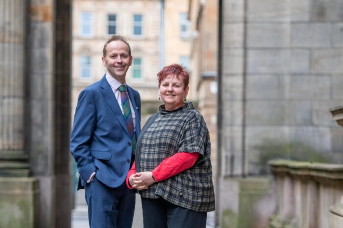 Morag Inglis relinquishes Chair at Glasgow's oldest law firm and hands over to her brother