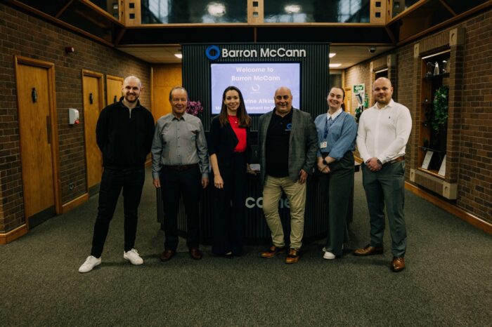 Derby North MP tours technology of tomorrow at Barron McCann