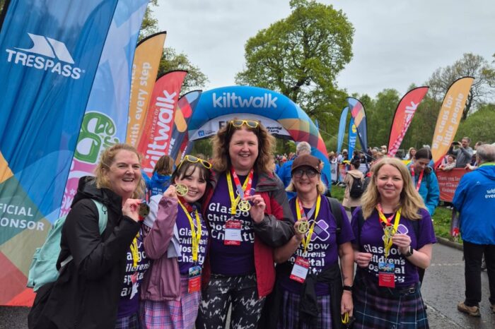 Dentons' Glasgow team puts best foot forward with 338-mile Kiltwalk challenge