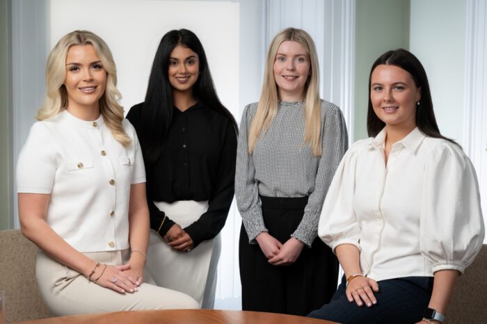 Holmes Mackillop has appointed a quartet of trainee solicitors