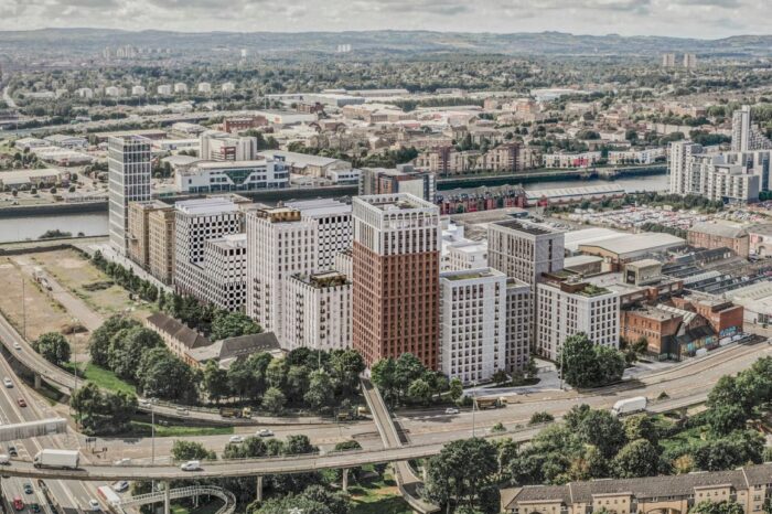 Glasgow's newest neighbourhood is brought to the market