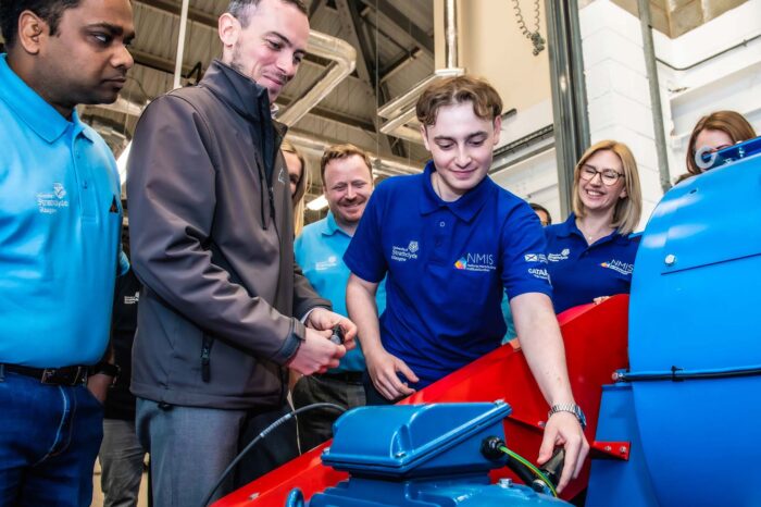 Apprentices plug into digital tools in manufacturing skills drive