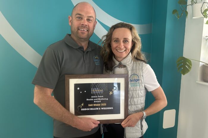 Gold for Bridge Health & Wellbeing at the BCP Business Awards 2025