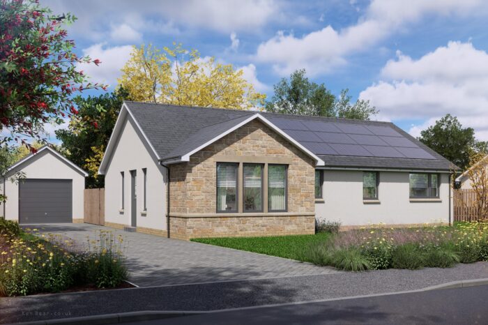 Groundwork begins on new single storey homes in Midlothian