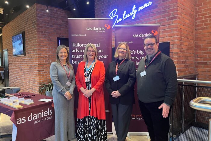 SAS Daniels highlights charity partnership at Business Breakfast