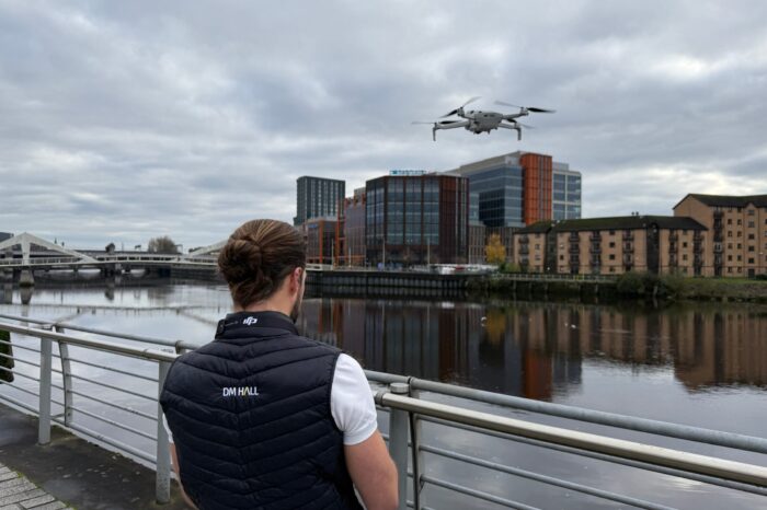 DM Hall's Building Surveying teams launches in-house drone capability to improve service delivery for clients