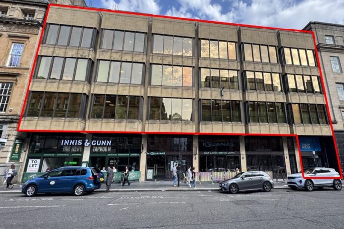 Shepherd Commercial Property Auction sees the Upper floors of prime Glasgow city centre office set go under the hammer