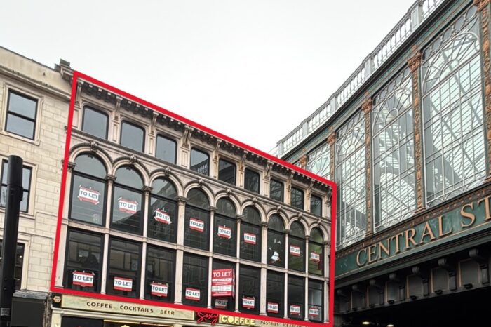 Shepherd markets prime retail space near Glasgow’s Central Station