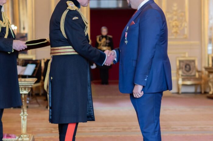 Sussex Entrepreneur Receives MBE from His Majesty The King